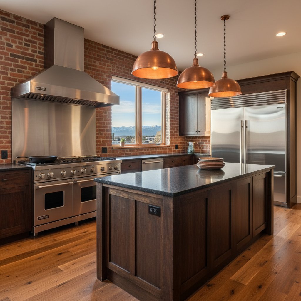 Viking Professional range in Denver kitchen